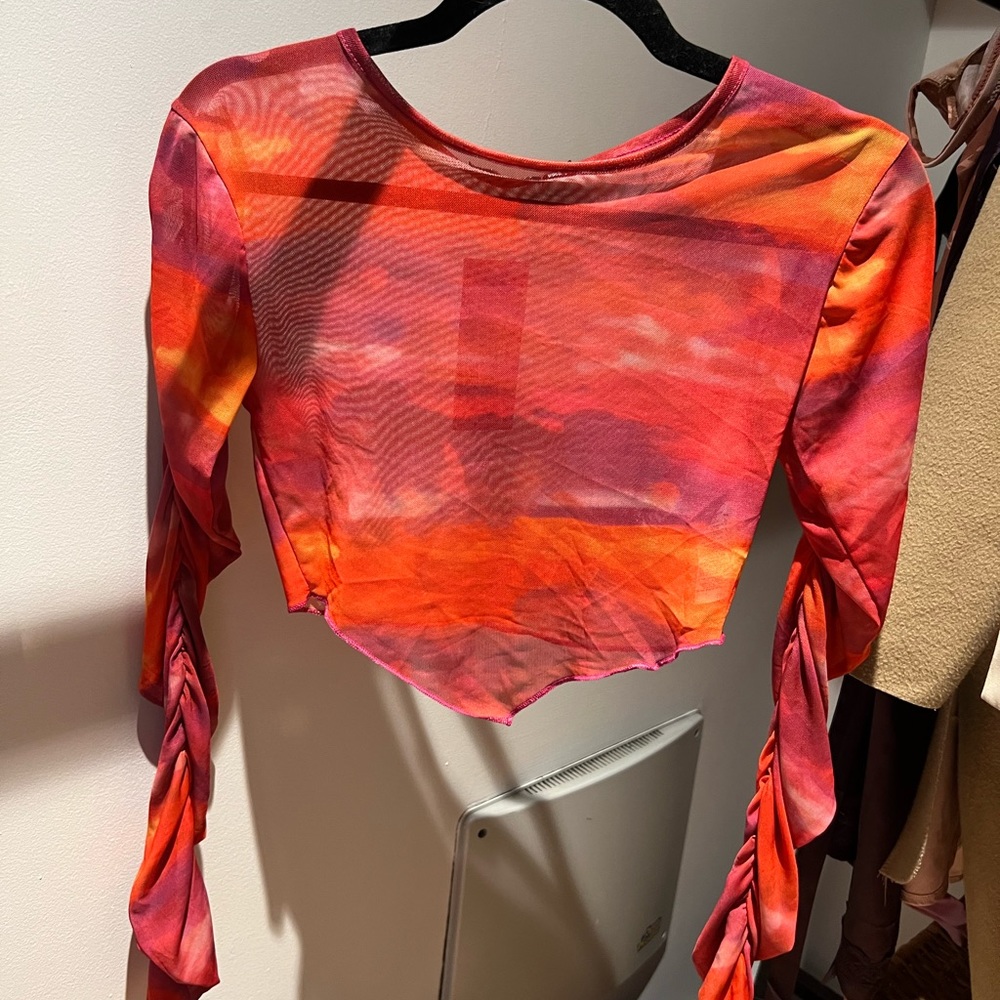 Boohoo crop top
